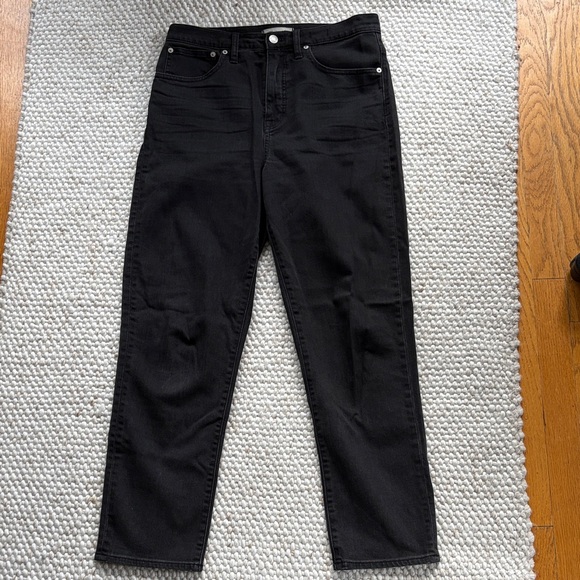 Madewell classic straight Jean in lunar wash size T29 - Picture 4 of 16